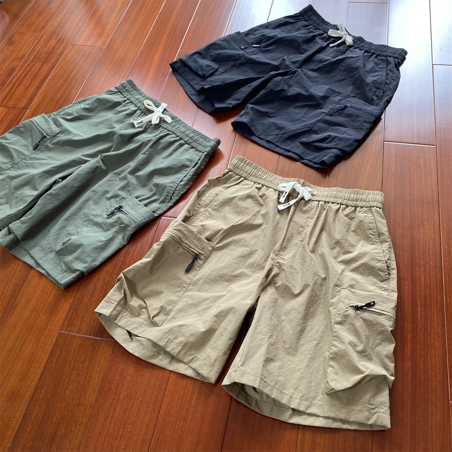 

Легкие дышащие летние orts Мужские повседневные спортивные брюки Faion Urban Sle с прямыми штанинами Qui Dry Water...