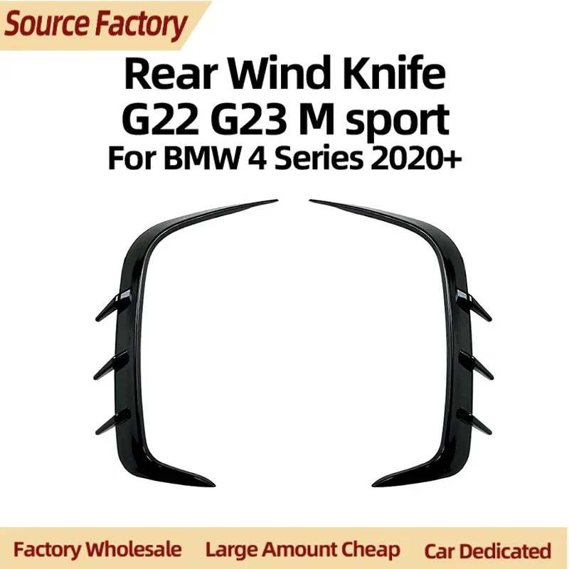 

Bumpers For BMW 4 Series BMW G23 G22 M440i 425i 430i 2020+Rear Windblade Modification Accessories