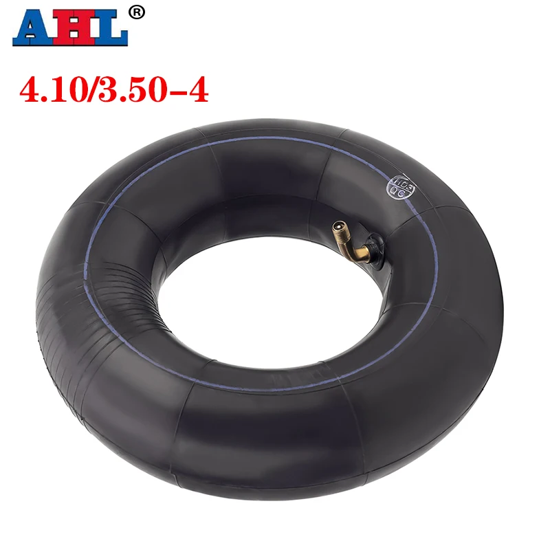 AHL 410/350-4 4.10/3.50-4 4.10-4 410-4 3.50-4 350-4 Inner Tube Metal Valve Tire For Electric Scooter Trolley Accessories