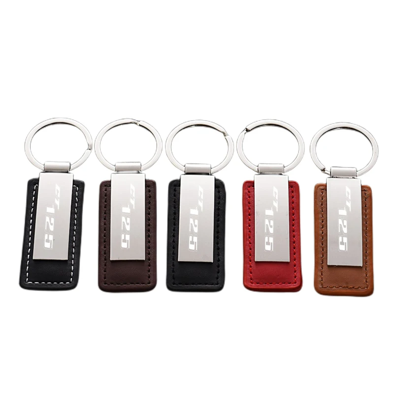 

For HONDA CT125 CT 125 Hunter Cub 2012-2023 CT125 Motorcycle Accessories High Quality Leather Knitting Keychain Metal Keyring