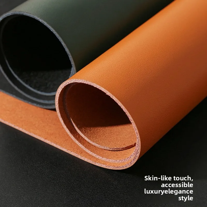 Genuine Leather Desk Mat Large Mouse Pad Waterproof Oil Resistant Top Grain Leather Premium Luxury Office Desk Protector for PC