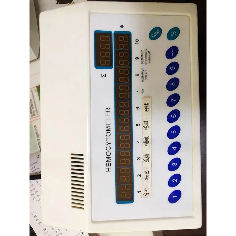 Blood cell differential counter intelligent blood cell counter pet manual technology white blood cells