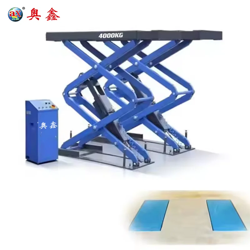 

Self-Propelled 4x4 Electric Scissor Lift Hydraulic Car Elevator for Mobile Car Lifting Mobile Electric Scissor Lift
