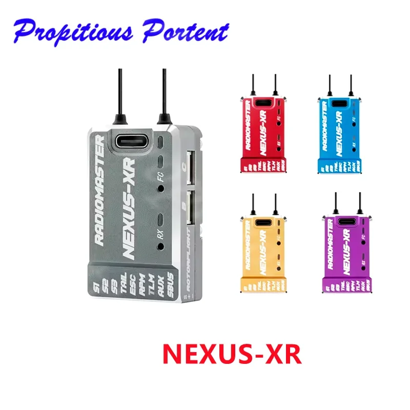 RadioMaster Nexus-XR Helicopter Flight Controller Built-in 2.4GHz ELRS Receiver Blackbox Data Recording Module RC Heli DIY Parts