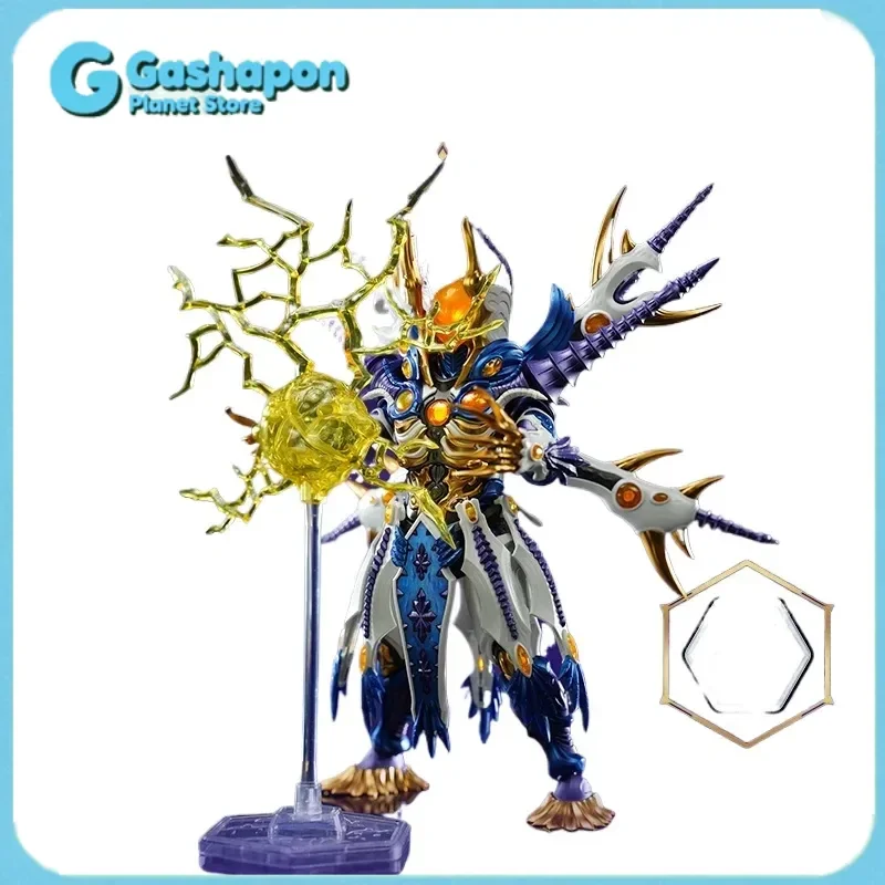 Figura de acción articulada oficial de Ultraman Kaiju Greeza, tercera forma, con luz en la cabeza y el pecho, 20.4 cm, modelo coleccionable, juguete decorativo, regalo