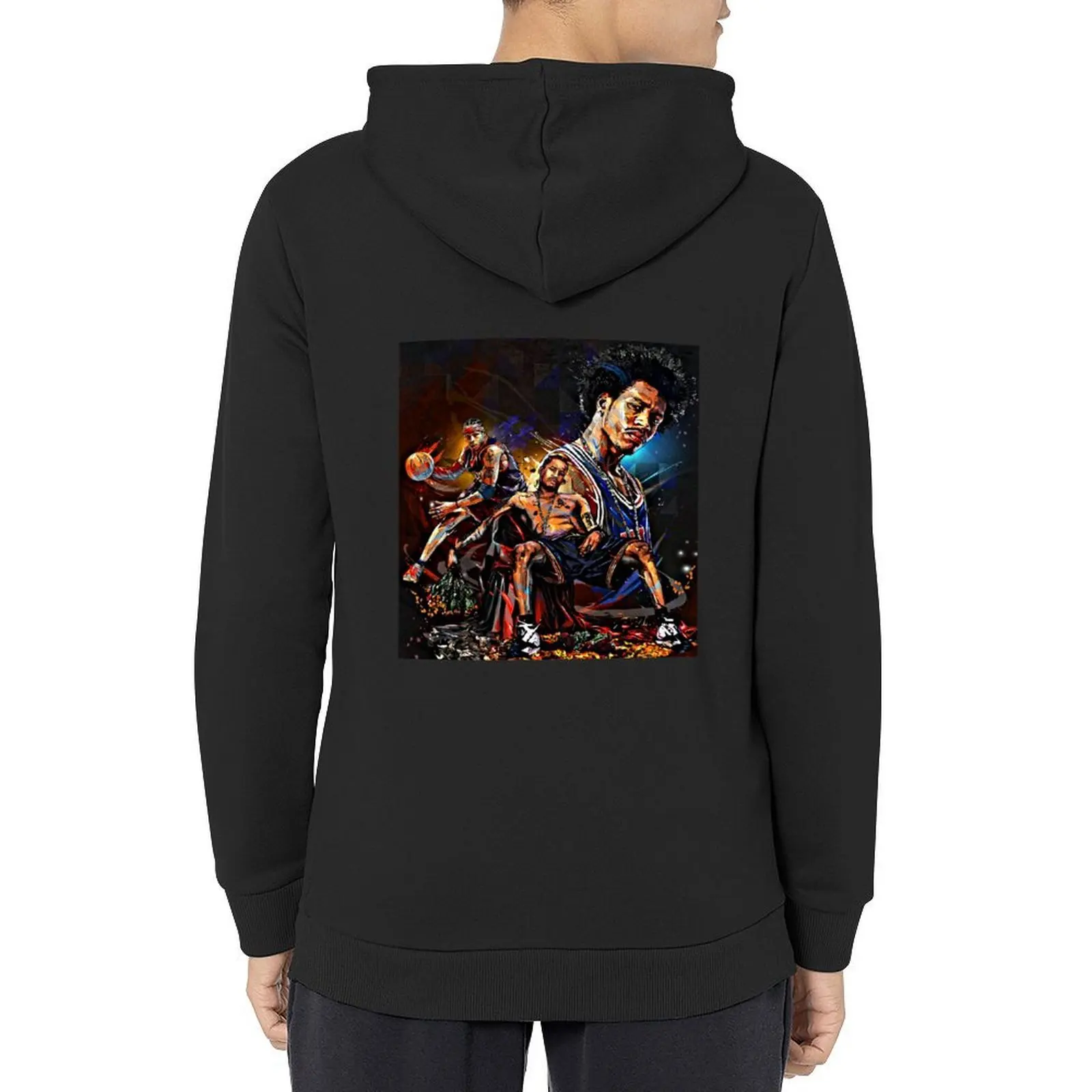 

allen iverson Hoodie blouse winter clothes autumn new products men's clothes graphic hoodie