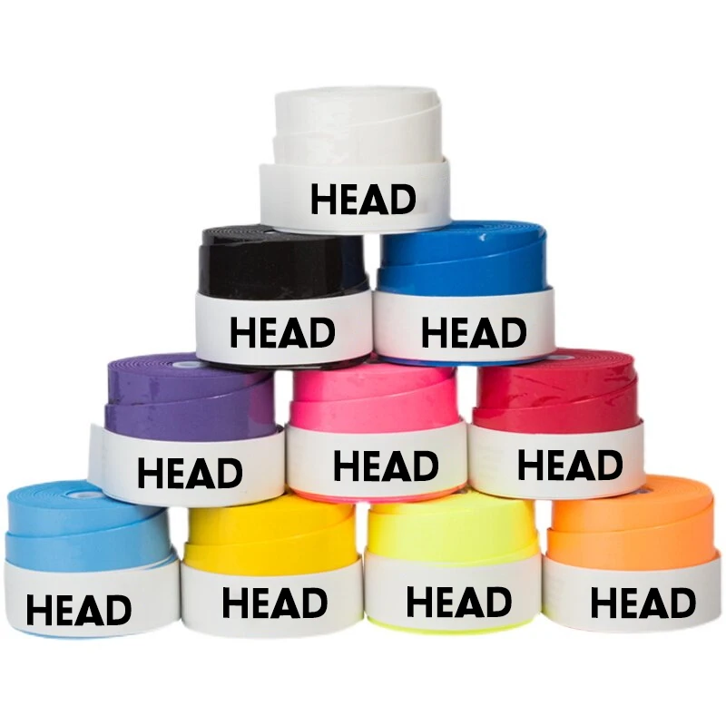 

Мягкие вязкие обмотки для теннисных ракеток, обмотки для бадминтонных ракеток, суперлипкие теннисные обмотки-вкладыши HEAD, 15 шт.