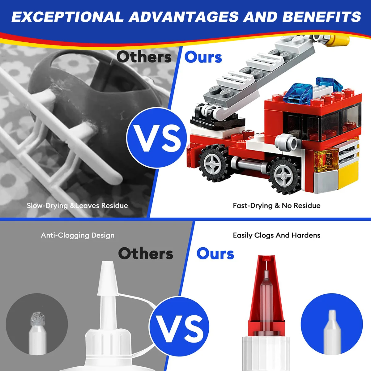 JXVX 502 Super Glue Extra Strong Plastic Professional Adhesive  Quick Fix for Toy Plastic Items Transparent Cyanoacrylate Glue Fast Drying Odorless Long Lasting Bonding 1-3PCS.