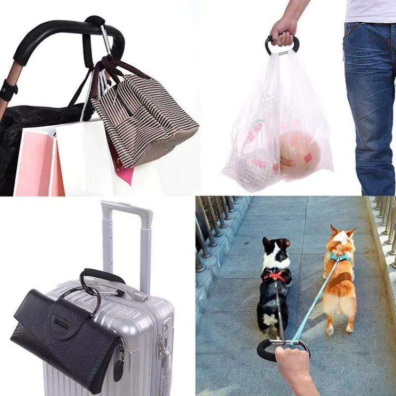Environmentally friendly multi-functional stroller hook with clip multi-functional accessories large appearance