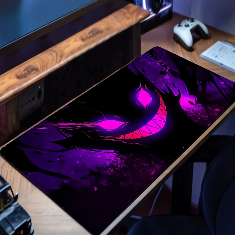 

Коврик для мыши в стиле аниме, Pokemon Gengar, 90x40 см, коврик для клавиатуры для ноутбука, геймерский коврик для клавиатуры, нескользящий резиновый коврик для компьютера, настольный коврик, коврик для мыши для геймерского кабинета