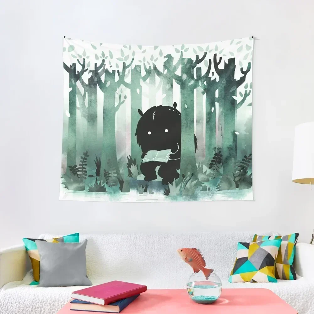 

A Quiet Spot in Green Tapestry Home Supplies Home Decorations Room Design Tapestry
