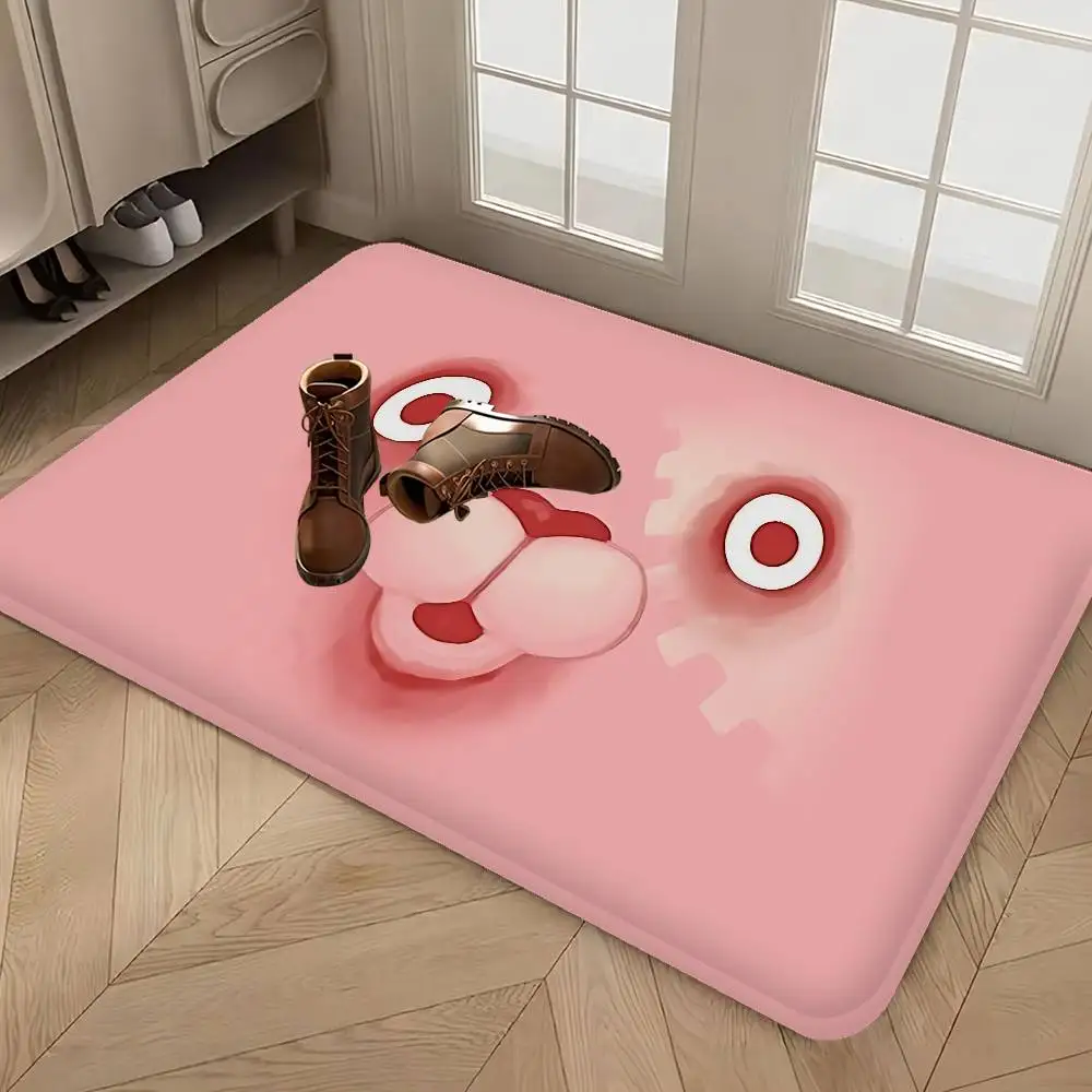 USAVICH Cartoon Customizable Door Mat Nordic Style Home Doormat Bathroom-Toilet Mats Bedroom Bedside Mats