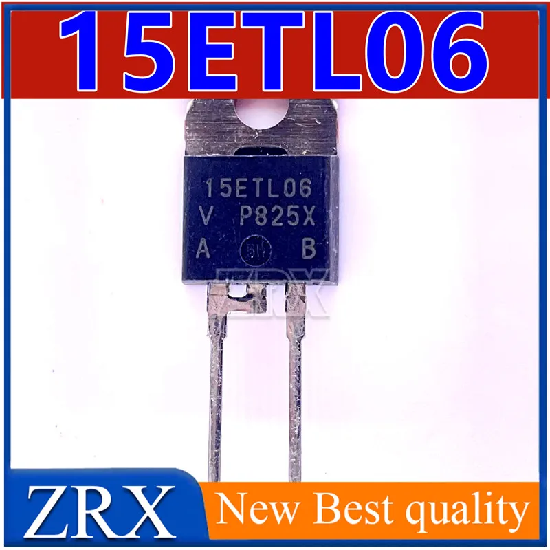 5 قطعة/الوحدة 15ETL06 TO220AC ديود واحد العلامة التجارية الجديدة الأصلي