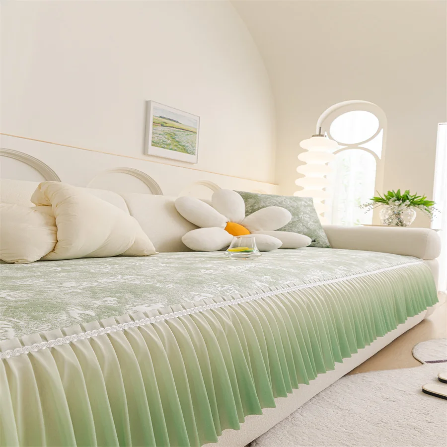 Sofa Cushion New 2025 Four Seasons Universal Non-Slip Cushion Anti-Cat Scratch Sofa Cover Cover Cloth