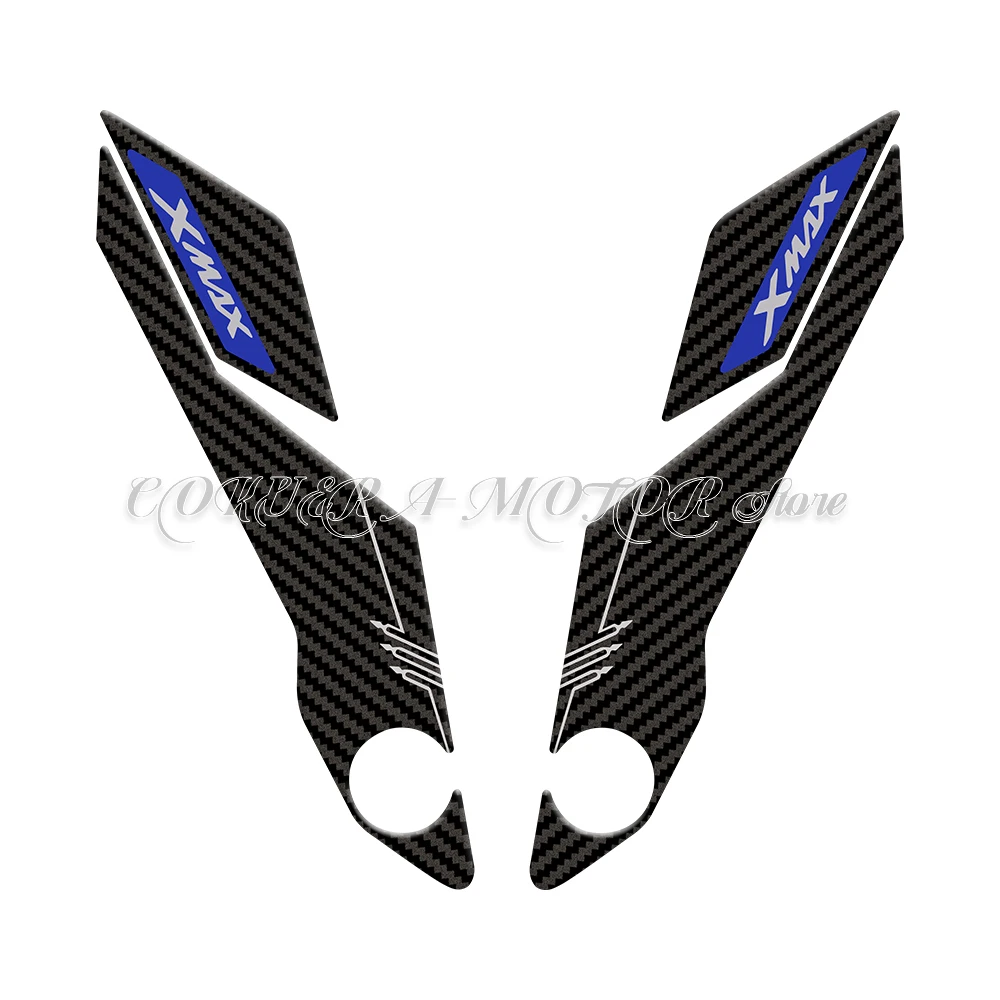 

Наклейка для защиты купола ветрового стекла, аксессуары для мотоциклов, защитная 3D наклейка из эпоксидной смолы для Yamaha Xmax 125-300 2023, наклейка