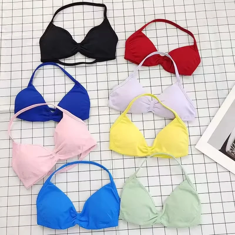 

Модный женский бюстгальтер для йоги с низкой спинкой, удобный спортивный бюстгальтер для фитнеса, гимнастики, короткий топ с мягкой подкладкой, жилет для тренировок для йоги