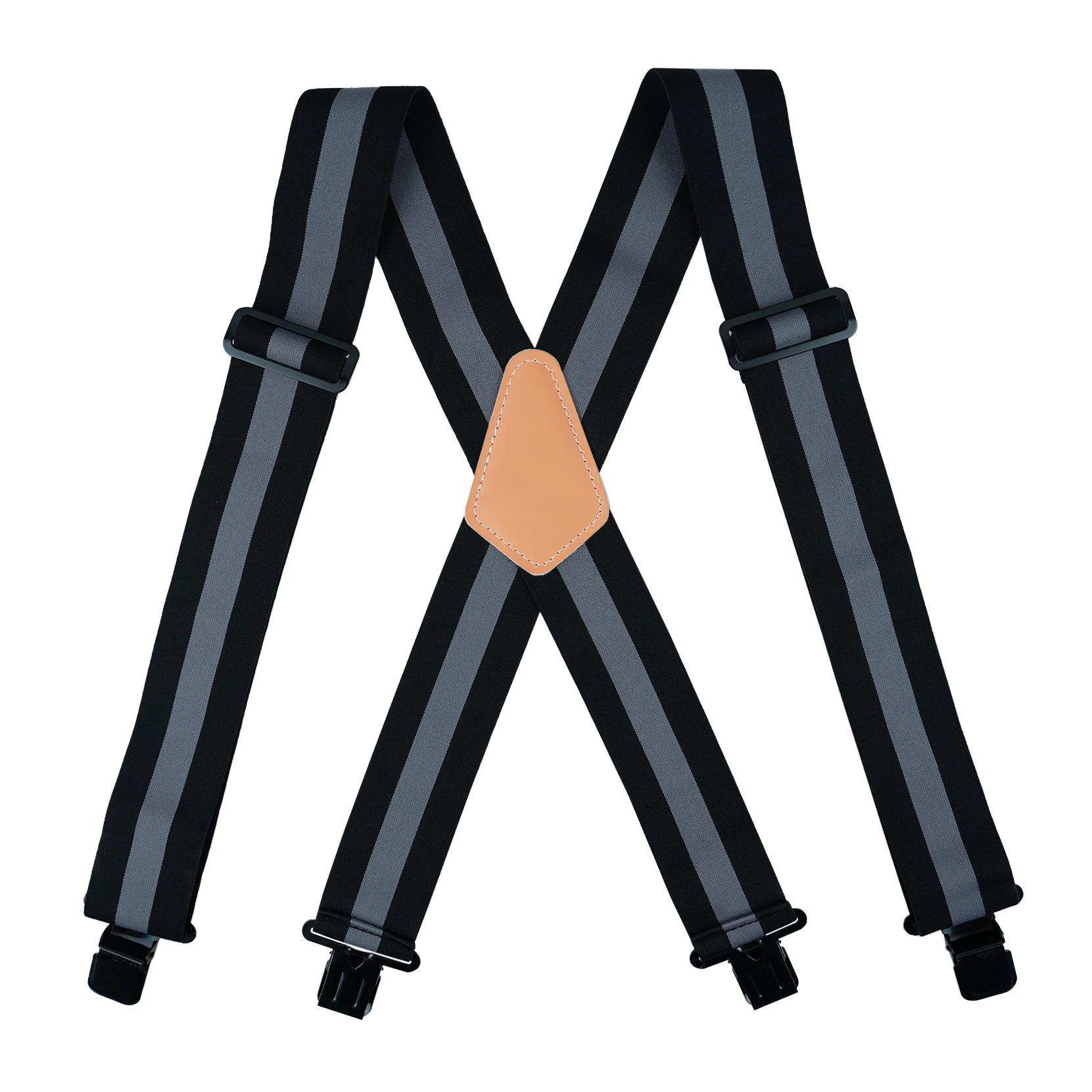 MELOTOUGH Suspensórios Masculinos Totalmente Elásticos 2 Polegadas de Largura X Voltar Suspensórios de Trabalho Pesados Suspensórios de Cinto de Ferramentas Homem Suspender