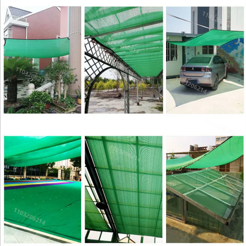 شبكة مظلة للحديقة الخارجية، مظلة شمسية للشرفة، شبكة مظلة للتخييم، حماية من الأشعة فوق البنفسجية، قماش واقي من الشمس HDPE