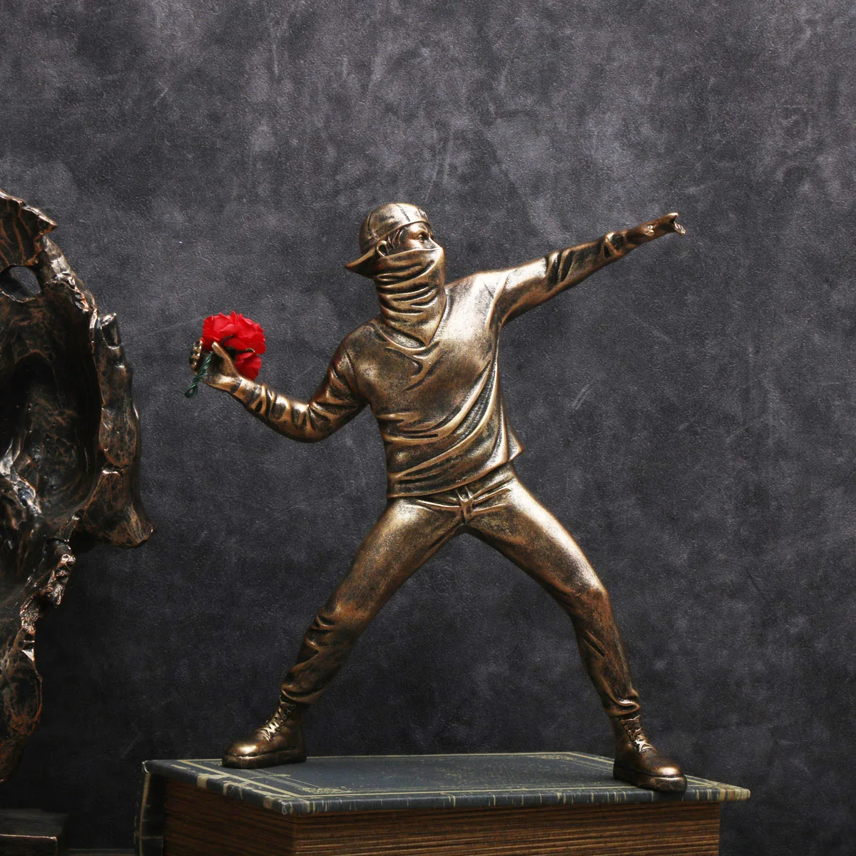 Flower Bomber Statue -AliExpress