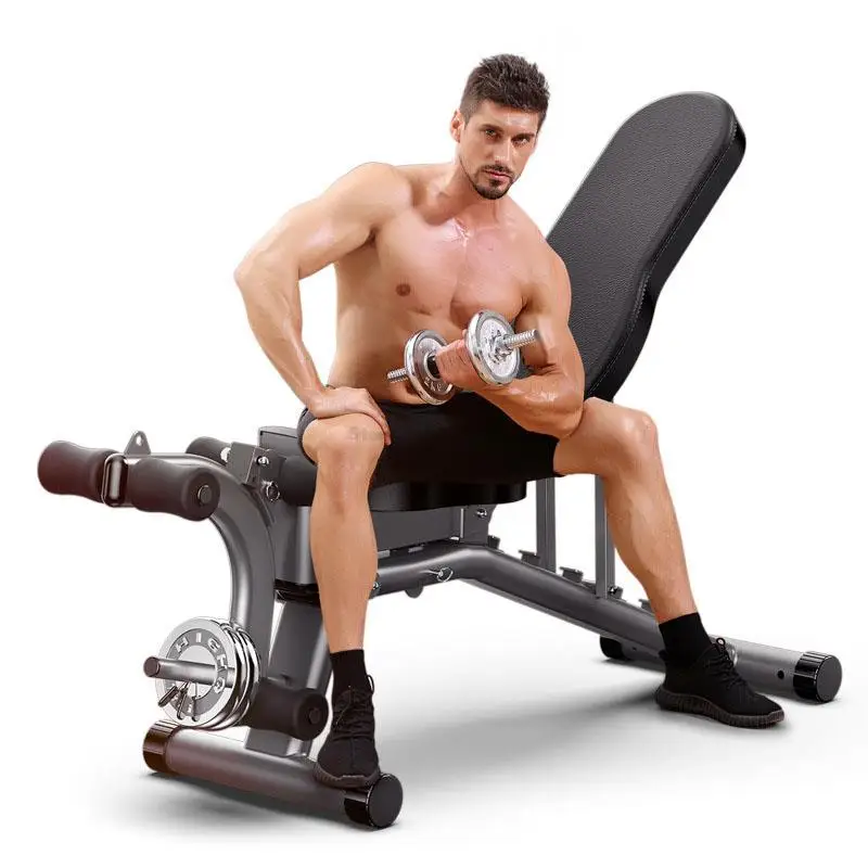 

Multifunctional Dumbbell Bench Sit-up Fitness Equipment Home Abdominal Muscle Board Folding Bird Chair Bench Press Stool