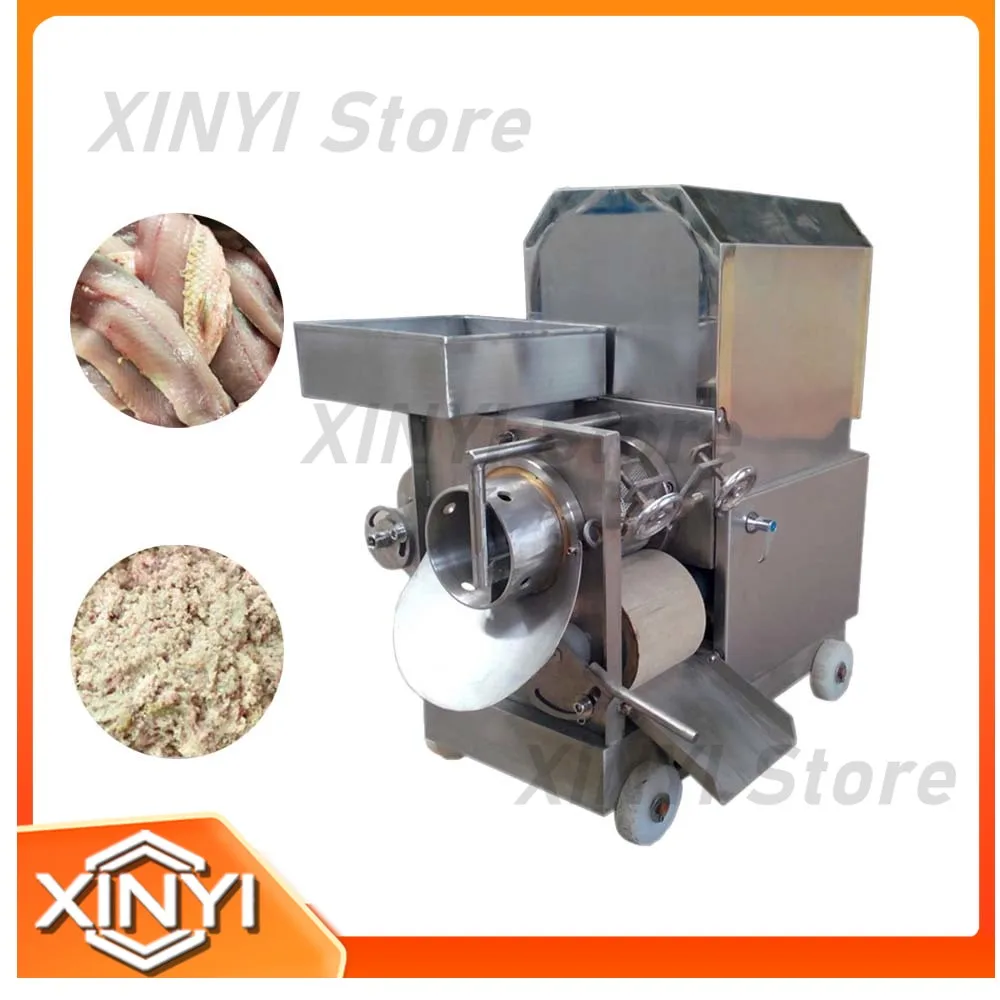 Fish Meat and Bone Separator Machine for Fish and Shrimp Processing Machinery Factory Price Industrial Food Processing