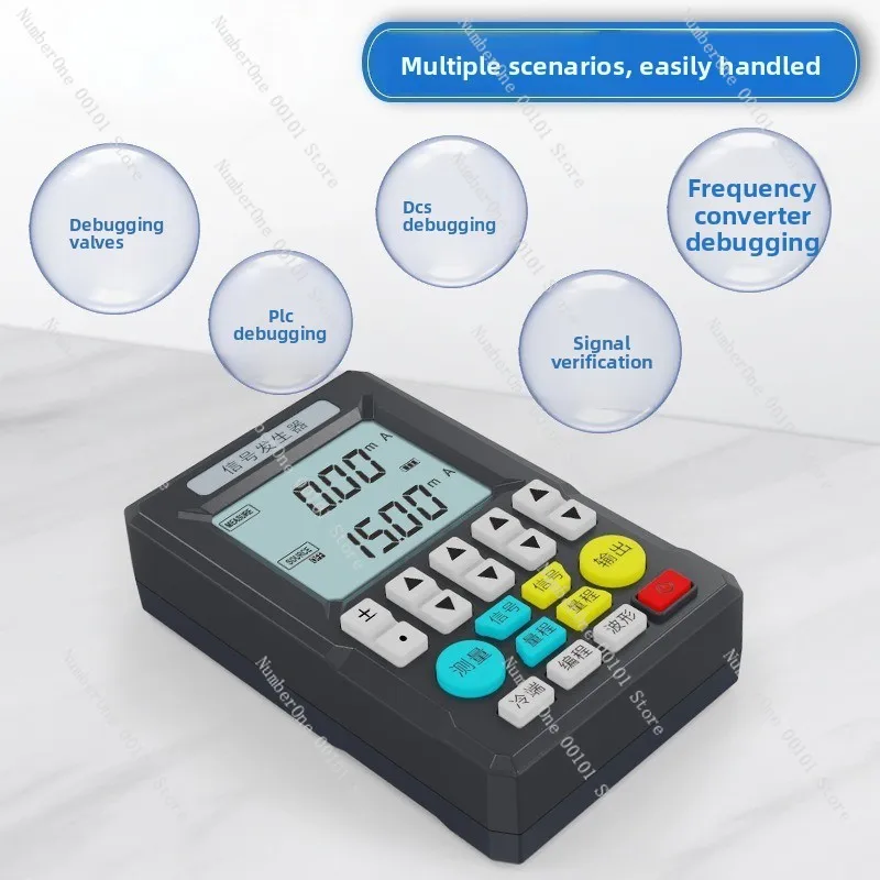 4-20mA Multifunction Signal Generator, Handheld Process Calibrator for Current & Voltage with Thermocouple Simulation