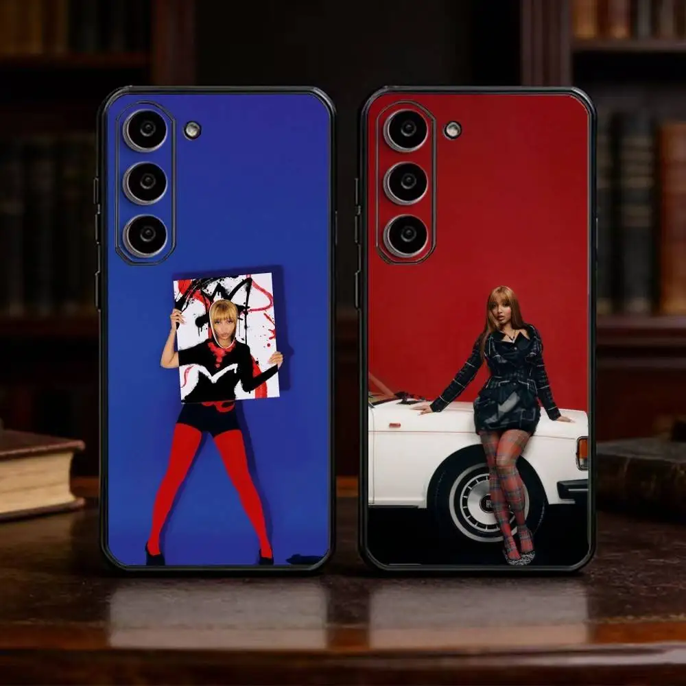 

P-Pink Pantheress Fancy Some More That Phone Case For Samsung Galaxy A13,21s,22,31,32,52,53,71,72,73,Soft Black Cover
