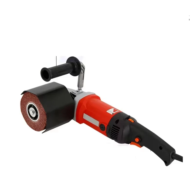 2026 Small Portable Industrial Grade Stainless Steel Wire Drawing Machine Automatic Electric Metal Flat Roller Polishing Machine