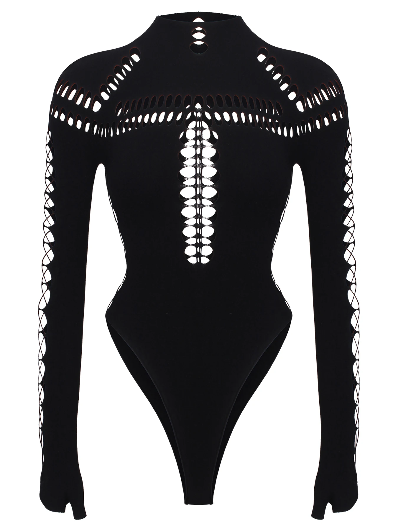 Women Club Rave Outfits For Women Party Club Night Cut Out Sexy Black Bodysuits For Womens Going Out Festival Outfits Black