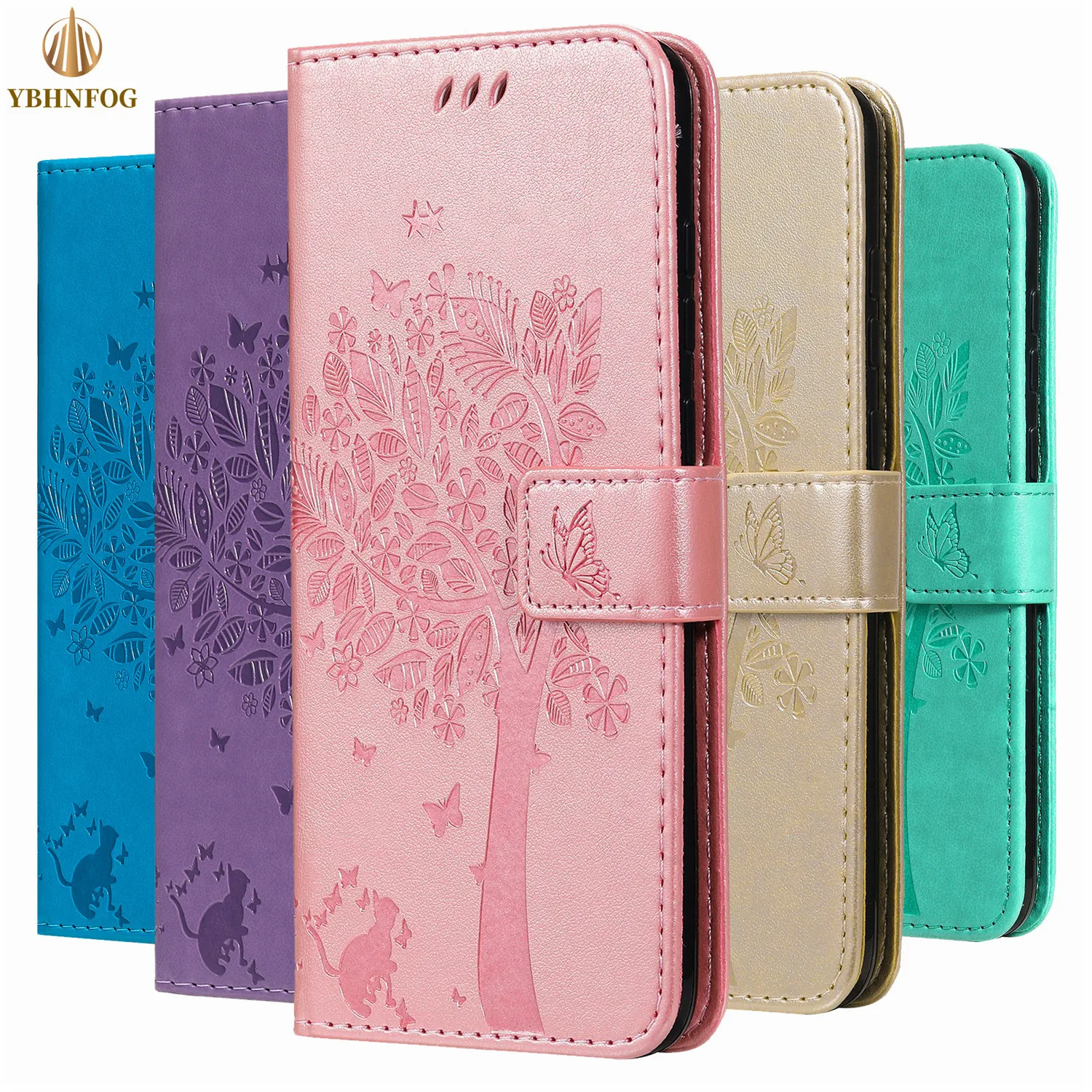Flip Case For Samsung A04E A04S A05S A06 A07 PU Leather Wallet Cover For Samsung Galaxy M56 M23 M32 M22 M13 M55 M35 Phone Case
