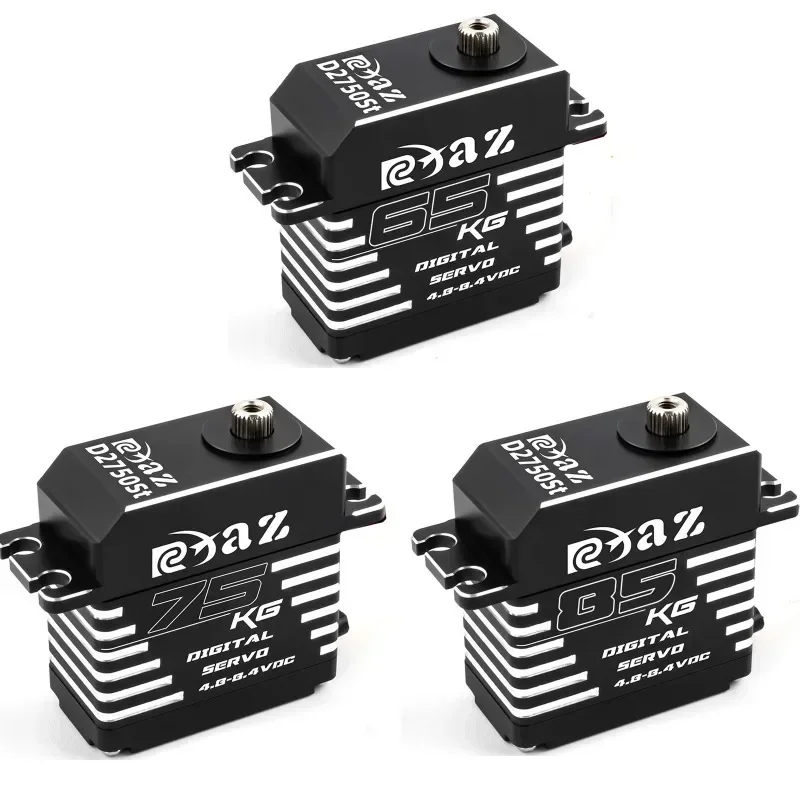 

Metal Steel Gear Digital Servo 75KG Brushless Servo Waterproof for RC Car Crawler 1/8 1/10 SCX10 TRX4 Truck Robot Upgrade Parts