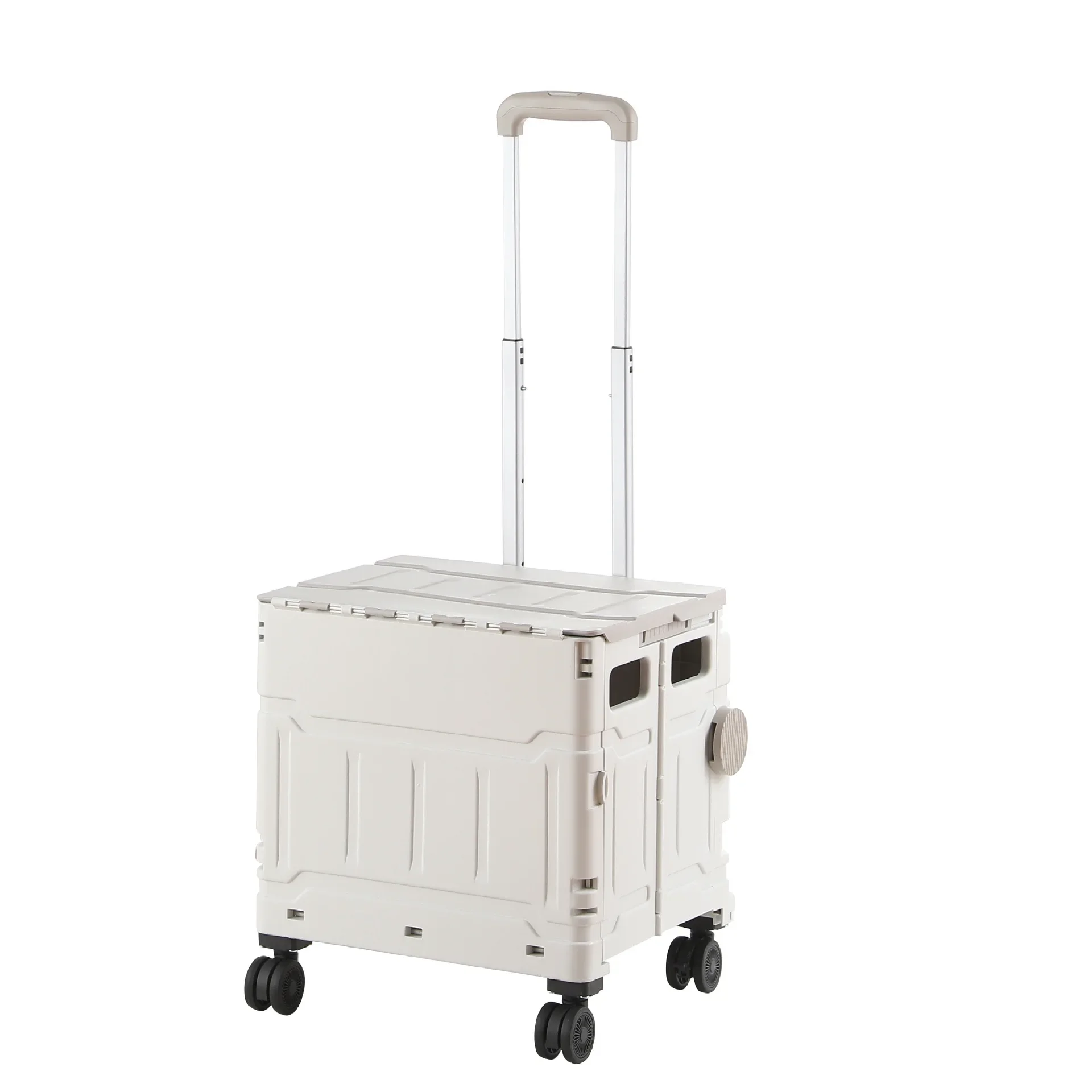 

Outdoor Camping Trolley Camping Cart BBQ Outing Convenient Pull Cart Folding Camp Cart Home Shopping Buy Vegetable Basket