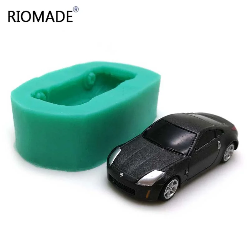 Sports Car Silicone Mold Fondant Molds Cake Decorating Tools Chocolate Dessert  Mould Resin Polymer Clay