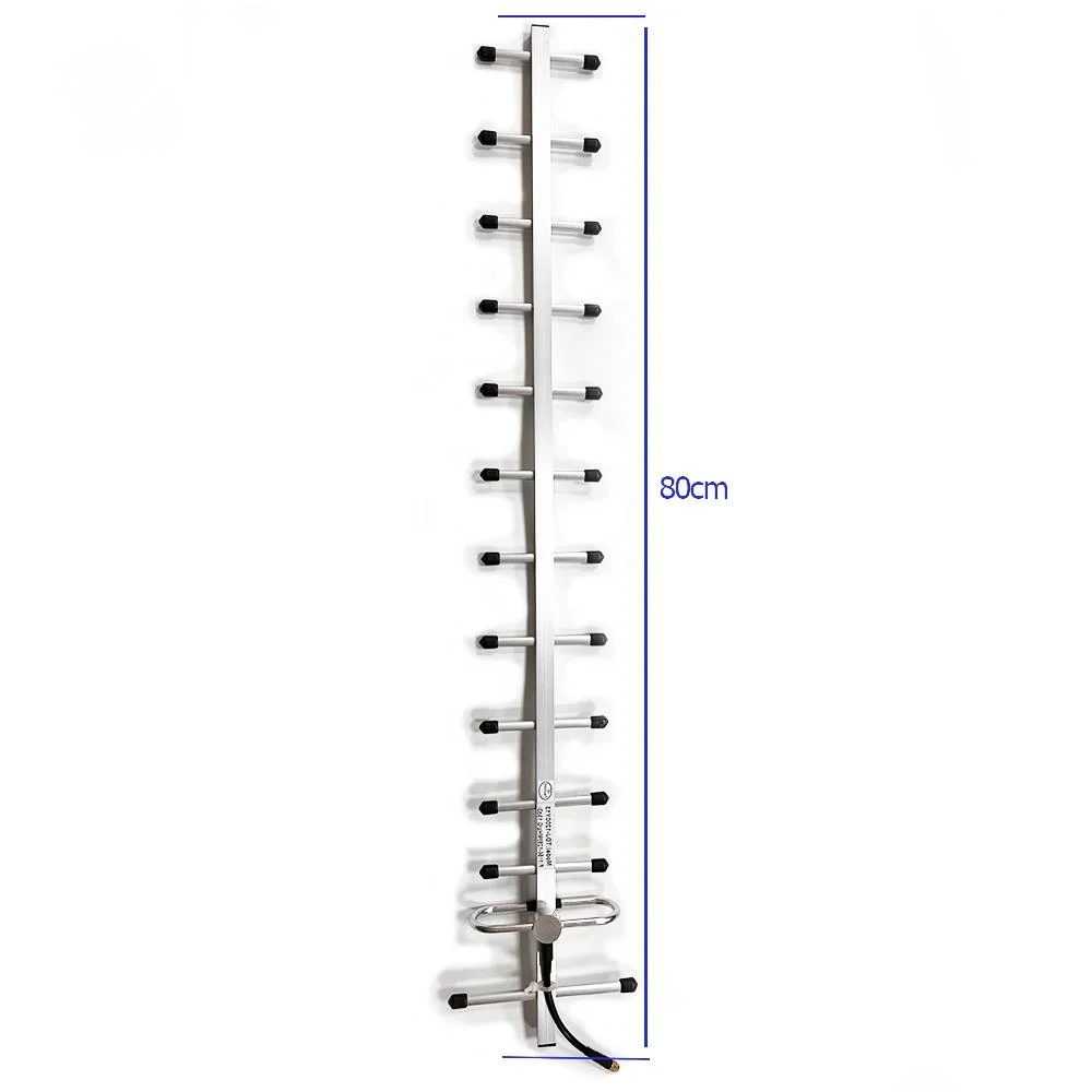 1.2G high gain 13dbi 13 elements outdoor yagi directional communication antenna