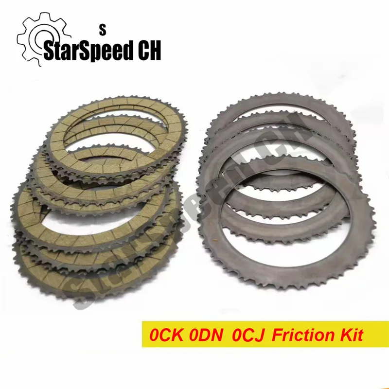 Genuine New DL382 0CK 0DN 0CJ DSG 7 Speed Transmission Friction Plate Steel Plate Kit for VW Audi A4 A5 A6 A7 Q5