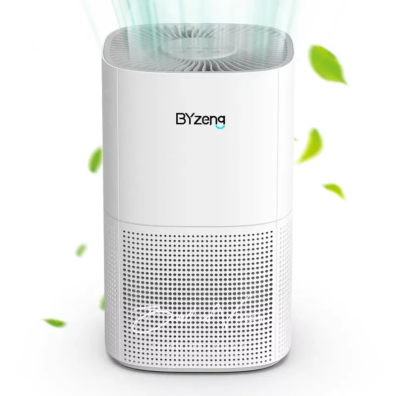 for Portable 2-in-1 Air Purifier with H13 HEPA Filters for Home Allergies Pets Hair Odor Removal Compact Desktop Cleaner