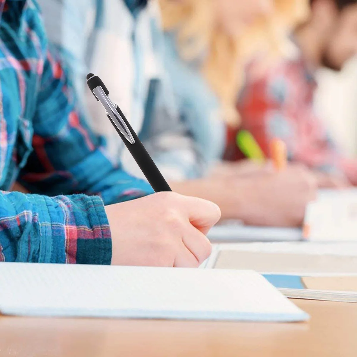 

Multi-Function Stylus Pen Metal Touch Screen Writing Drawing Tool For Smartphone Tablet Sensitive Tip Accurate Control