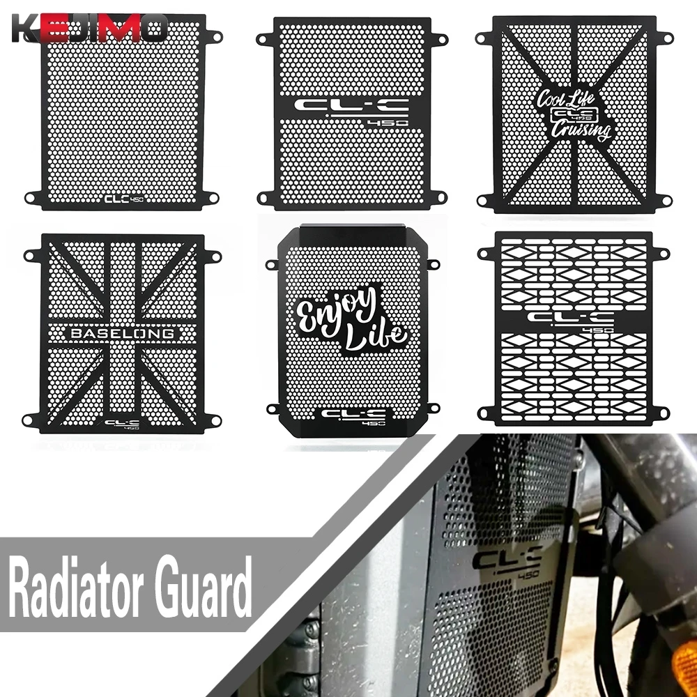 

ALUMINUM 450CL-C CLC450 Parts Radiator Grille Guard Cover Protection Motorcycle For CFMOTO CLC 450 Bobbe 450CLC 2023 2024 2025
