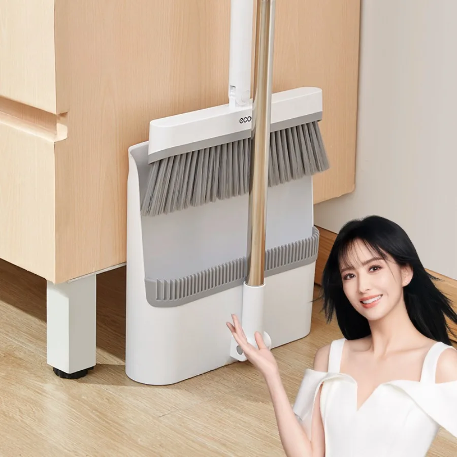 مجموعة مجرفة مجرفة منزلية ، قابلة للطي قطعة أثرية كسولة ، مكنسة كاسحة ، مجرفة قمامة ، مجموعة مكنسة ، جديدة