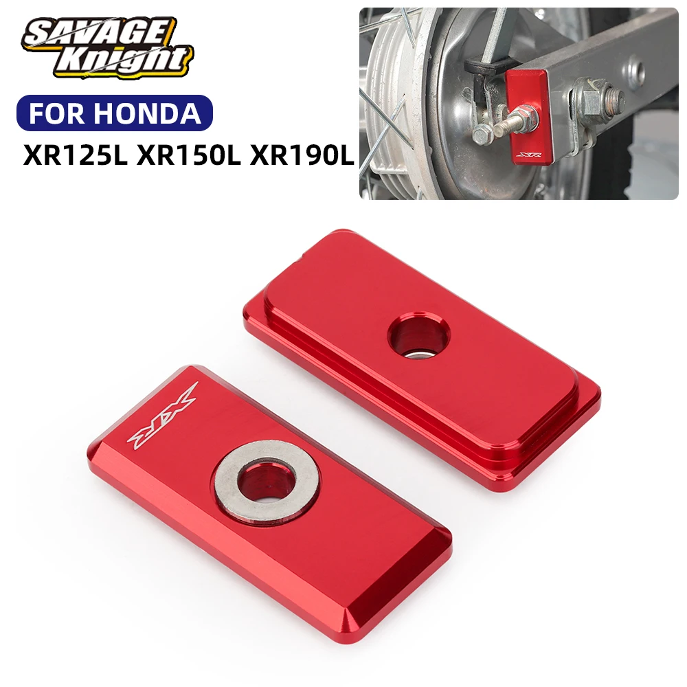 

2024 XR150L Chain Swingarm End Cover For Honda XR125L XR190L XR 125L 150L 190L 2010-2013 Chain Adjuster Cap Decoration Block