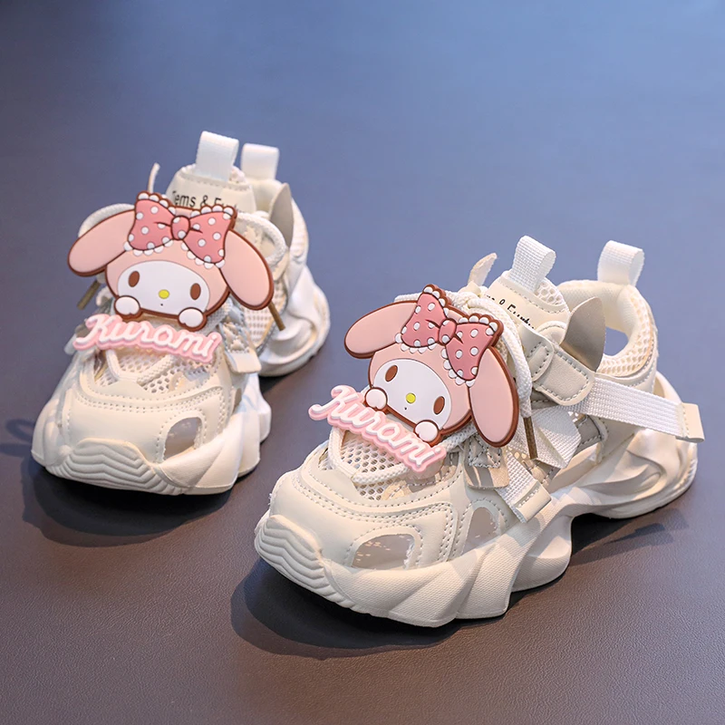 

The Brand Design of Kulomi and Yugui Dog Children's Versatile Ultra-light Outdoor Casual Girls' Sandals and Casual Sports Shoes