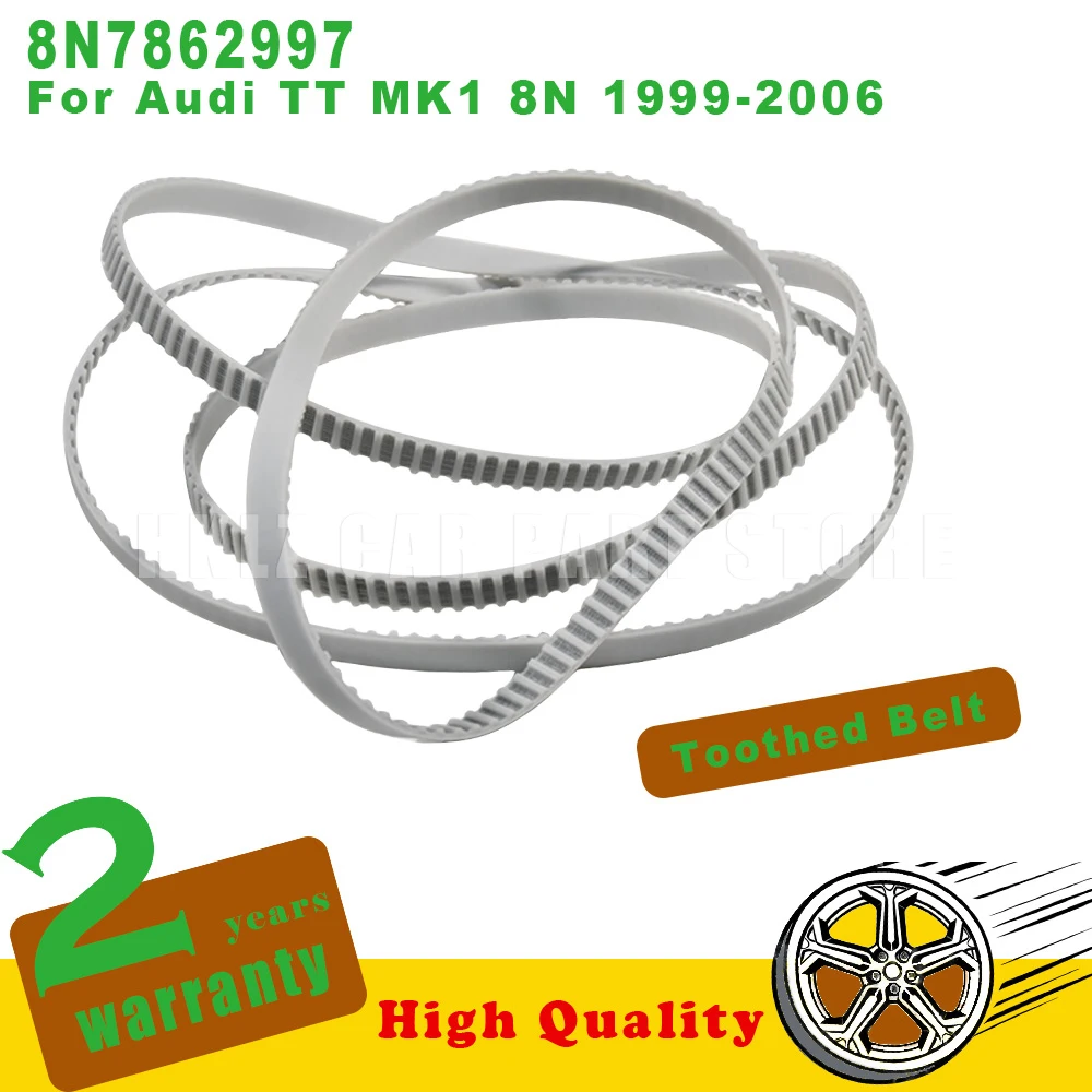 New Roof Wind Deflector Power Toothed Belt White For Audi TT MK1 8N 1999-2006 1Pc Roadster Timing Belt Car Accessories 8N7862997