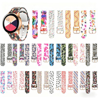 22MM 20mm 18mm band For Redmi Watch 5 lite/ Xiaomi Mi Watch 5 Active Wristband Printed Silicone Bracelet Sport strap Accessories