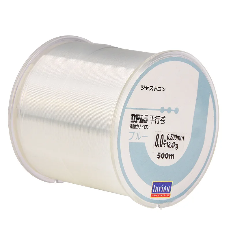 

SGYAO 500M Fishing Line 0.1MM-0.47MM 2LB-35LB Monofilament Nylon Material From Japan Fishing Carp Line