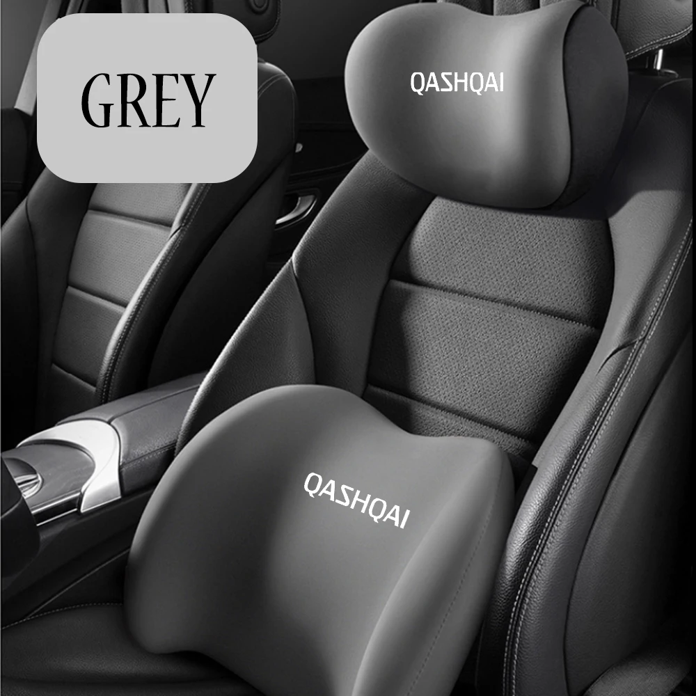 Memory Foam Car Headrest Neck Support Seat Soft Neck Pillow for Nissan Qashqai J10 J11 Car Styling Accessories view 2