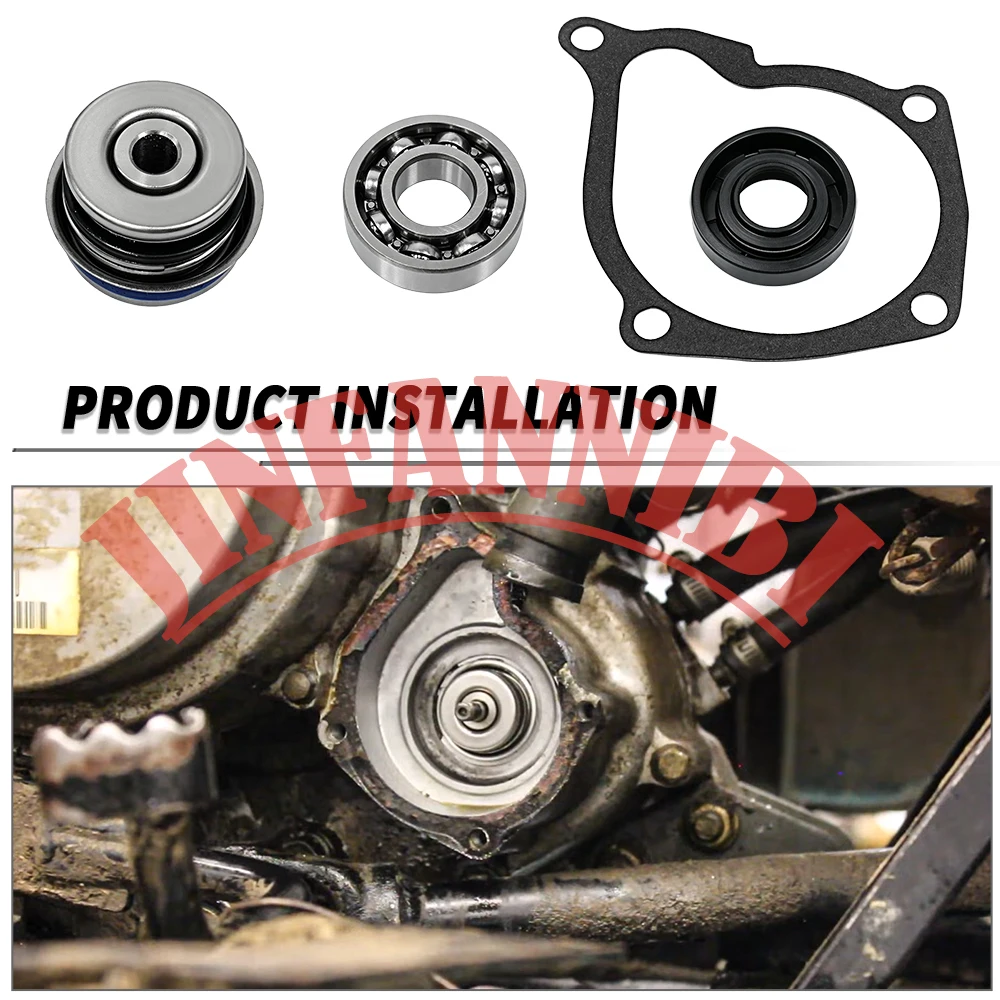

Water Pump Bearing Mechanical Seals & Gasket Kit for Polaris Scrambler 500 1997-2010 2011 2012