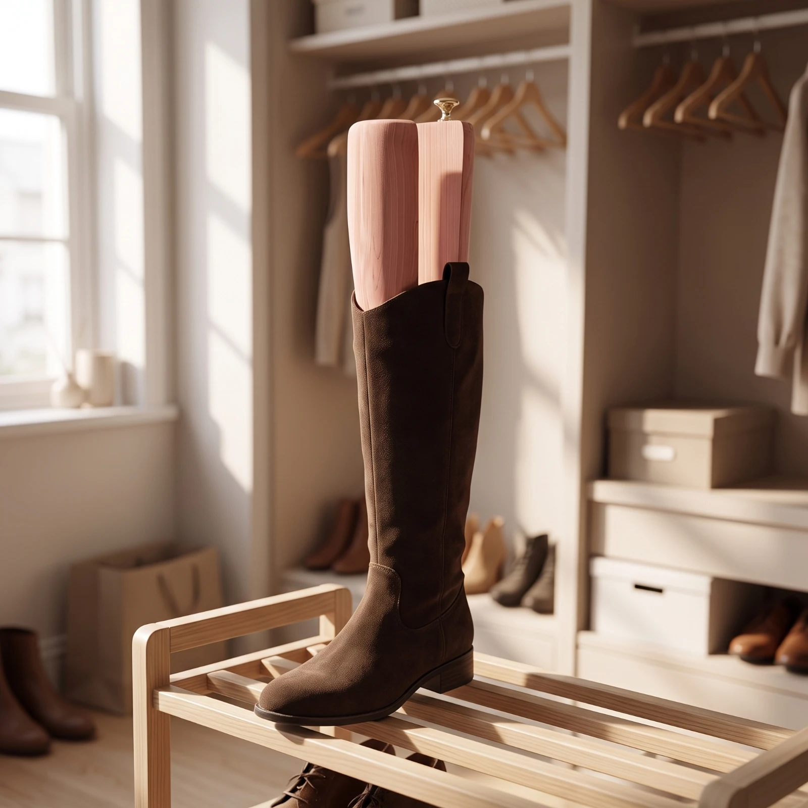 Shoe Tree Cedar - Cedar Boot Shaper Tall Cedar Boot