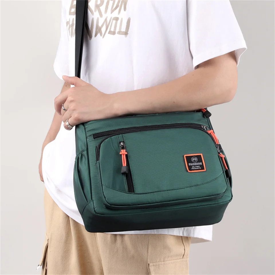 Nylon Men Crossbody Bags Waterproof Tote Male Top-handle Bags Handbags High Quality Tote Casual Shoulder Bag