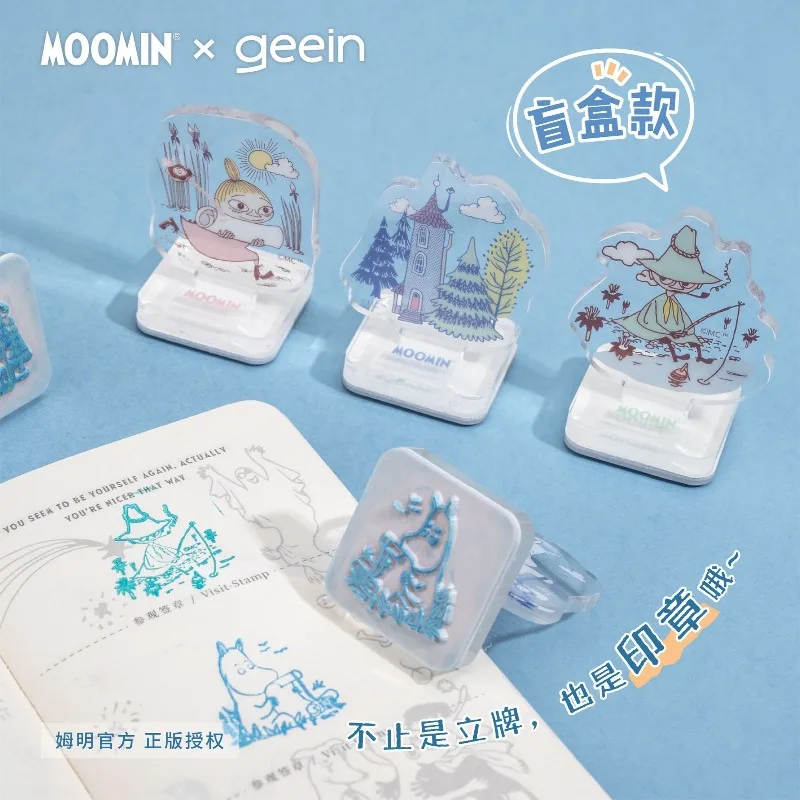 

Moomin Acrylic Ornaments Seal Snufkin Little My Anime Action Figures Snork Maiden Car Desktop Decoration Model Toy Birthday Gift