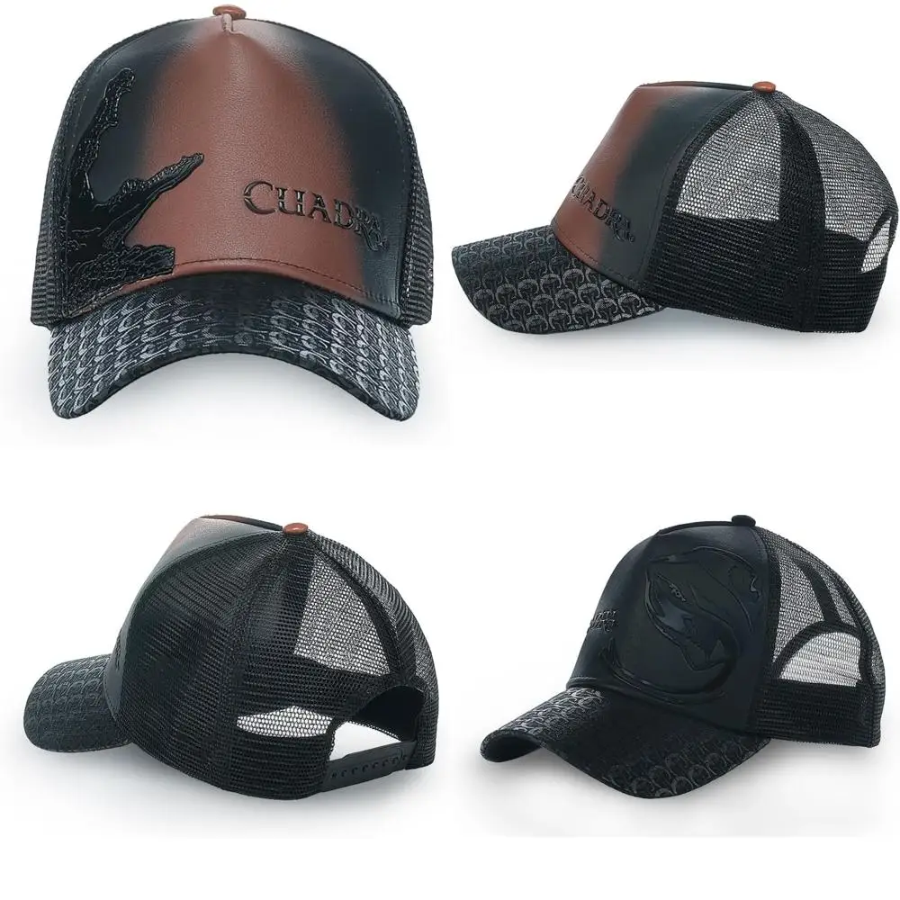 

Men's Genuine Leather Casual Caps for Everyday Wear - Quality Bovine Leather Headwear